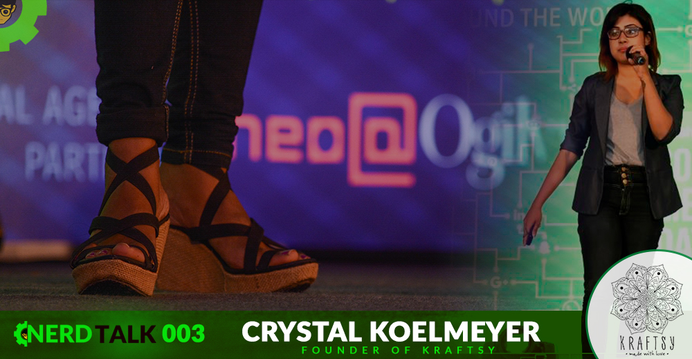 NerdTalk 003 - Crystal Koelmeyer - Founder of Kraftsy