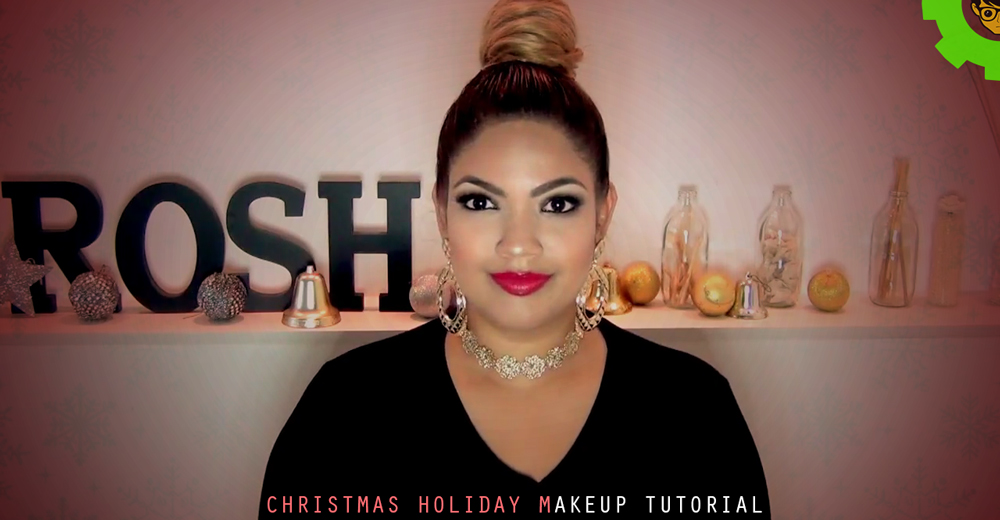 Christmas Holiday Makeup Tutorial - Nerdynaut