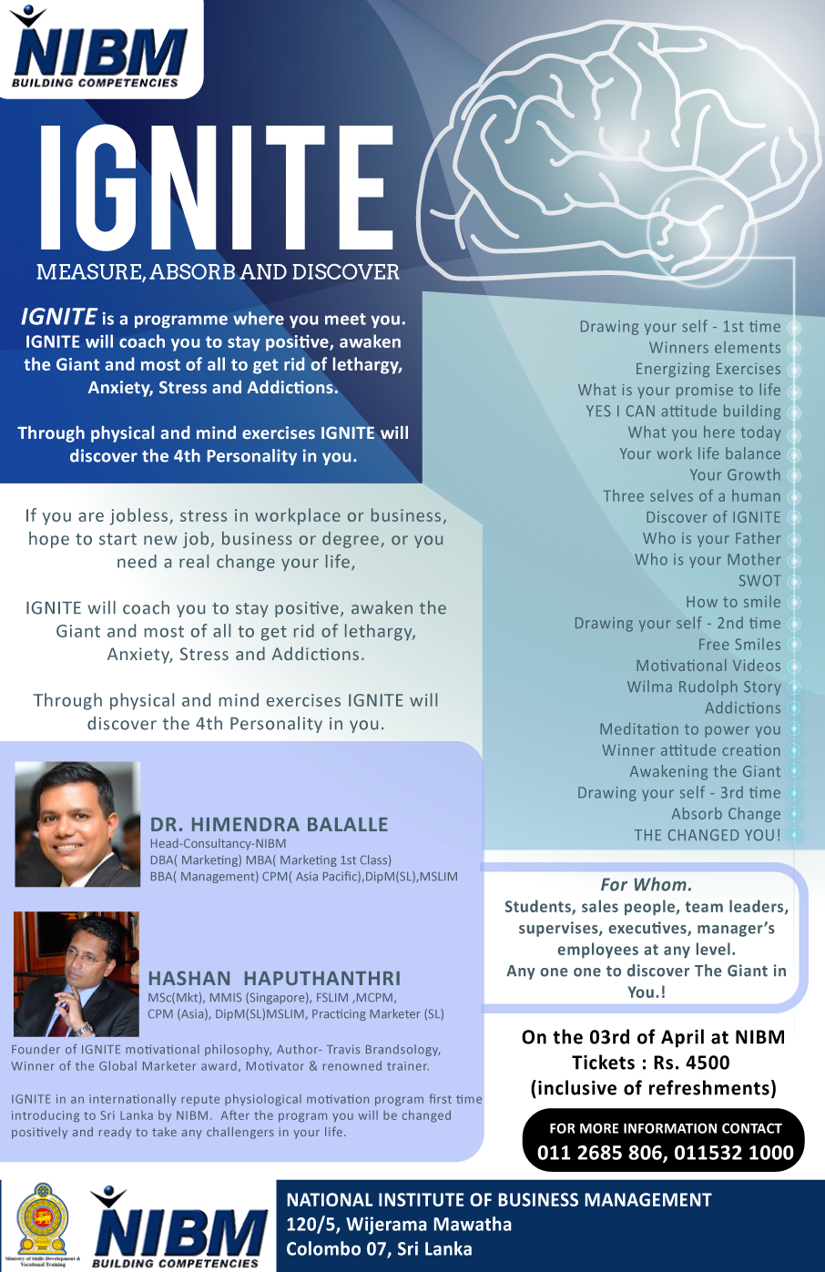 IGNITE NIBM