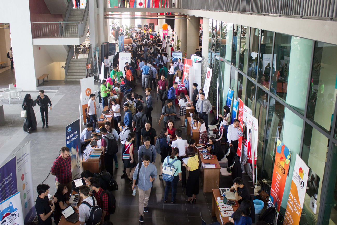 Over 80 companies and 2,500 students took part in the APU Mega Career Fair 2017