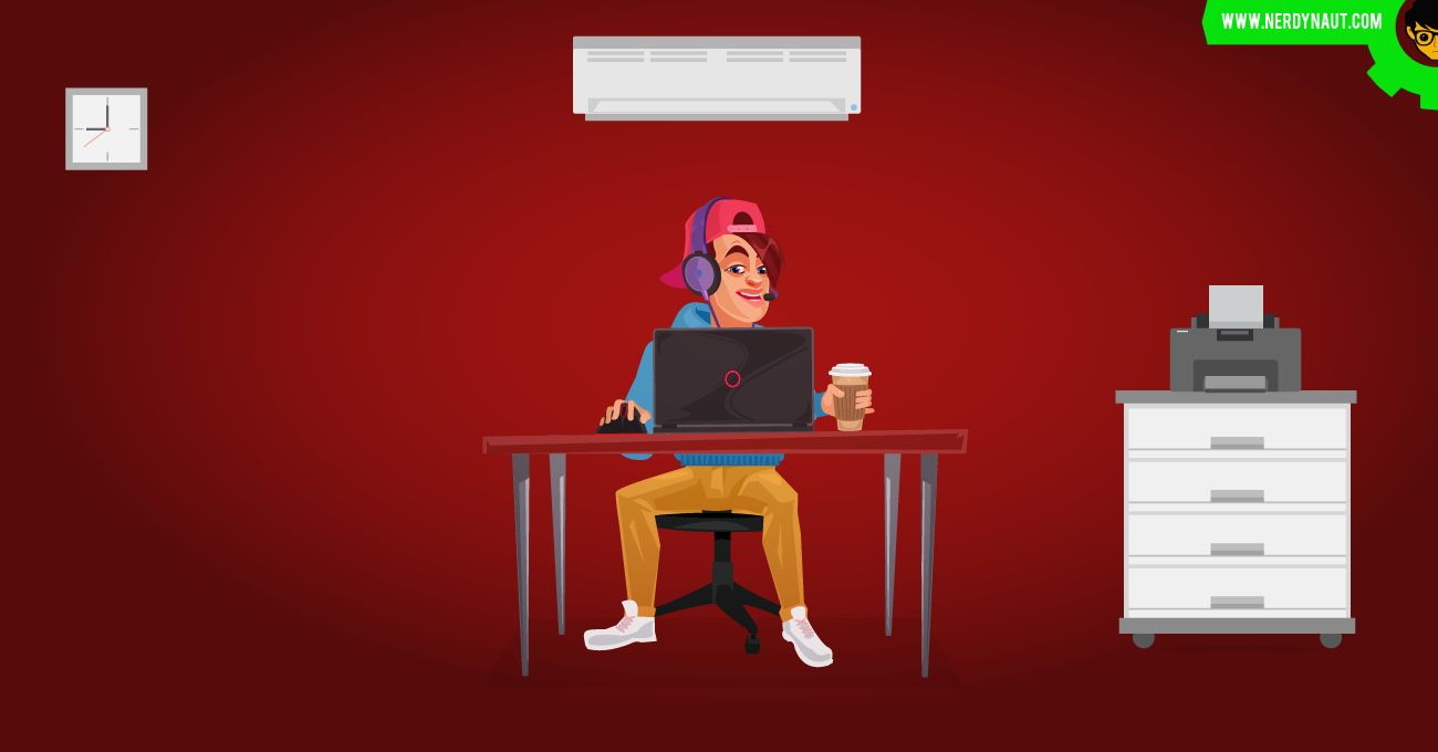 Gaming laptop for office works