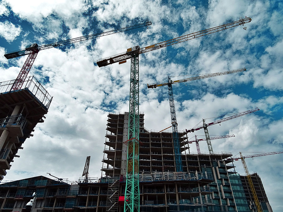 equipment in construction