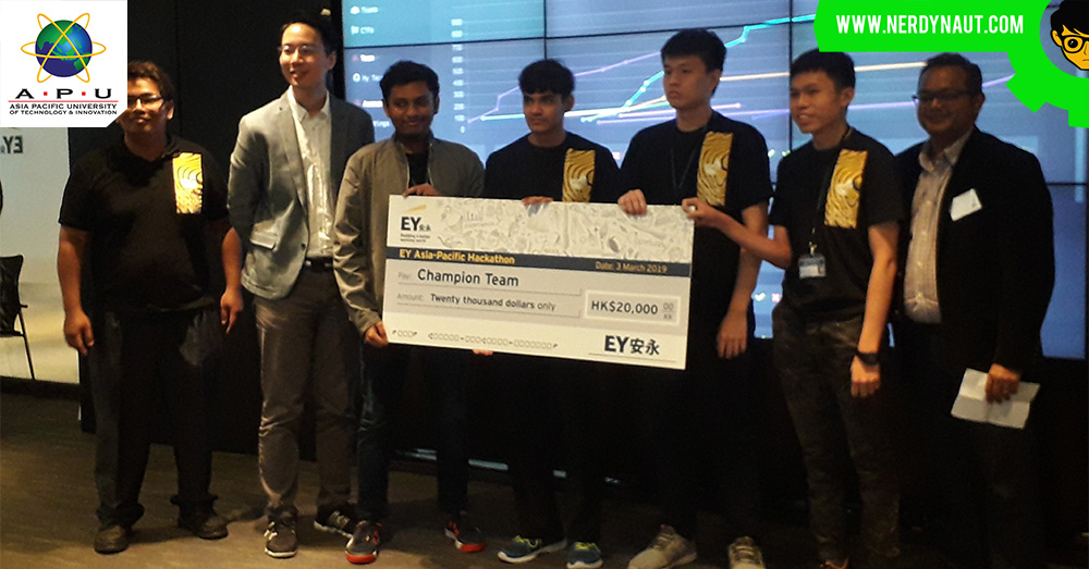Students from Asia Pacific University (APU) championed EY’s Asia-Pacific Cyber Hackathon 2019
