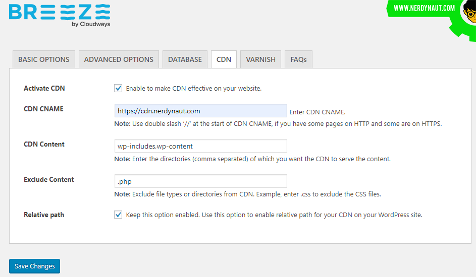 Breeze CDN integration