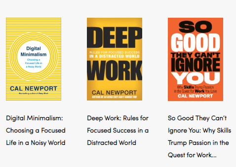Cal Newport Books