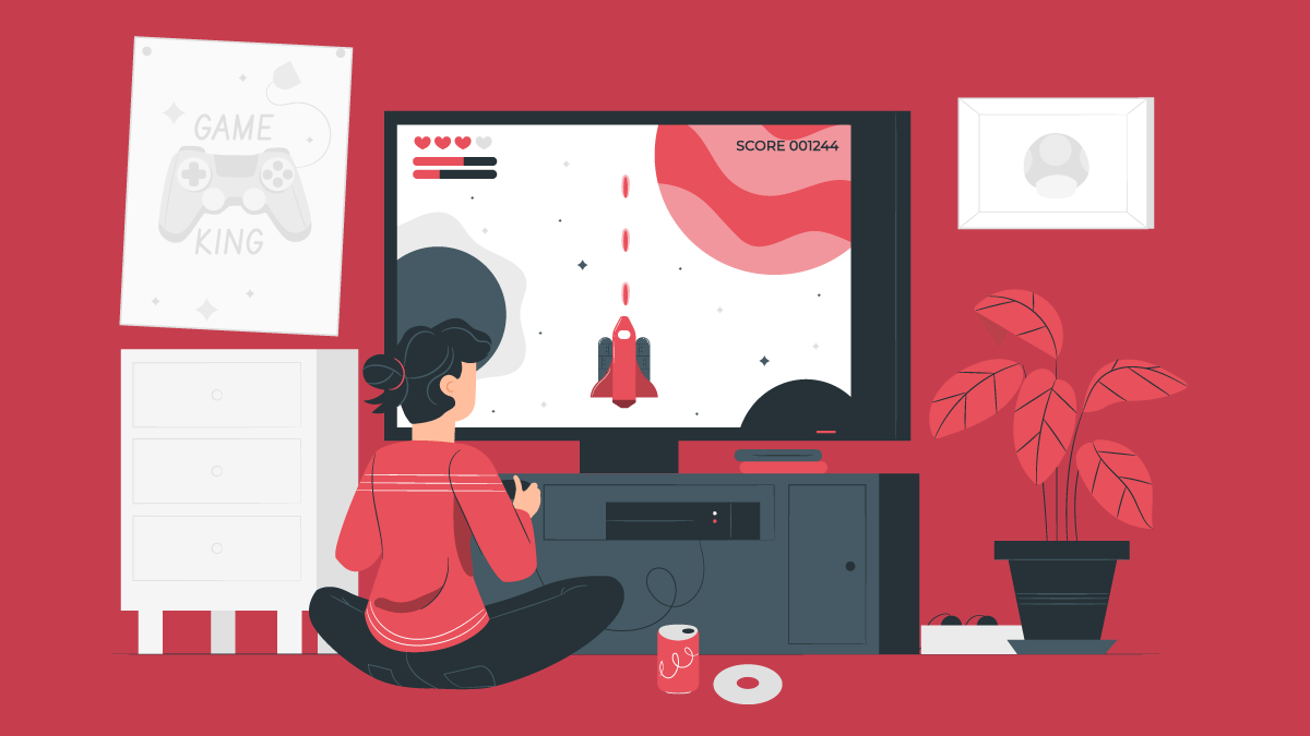 Gaming at home