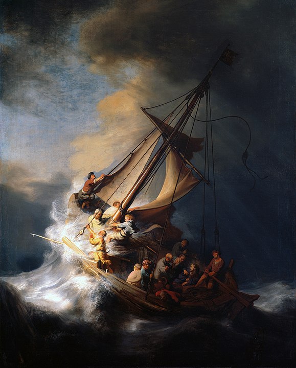 Rembrandt Christ in the Storm on the Lake of Galilee
