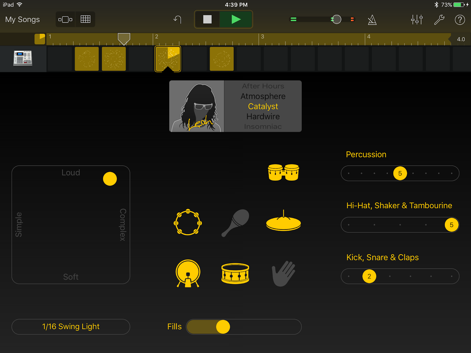 Logic Pro X 3D Drummer