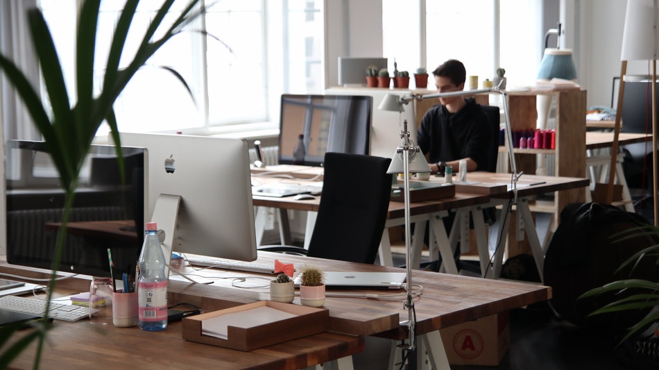 comfortable office space