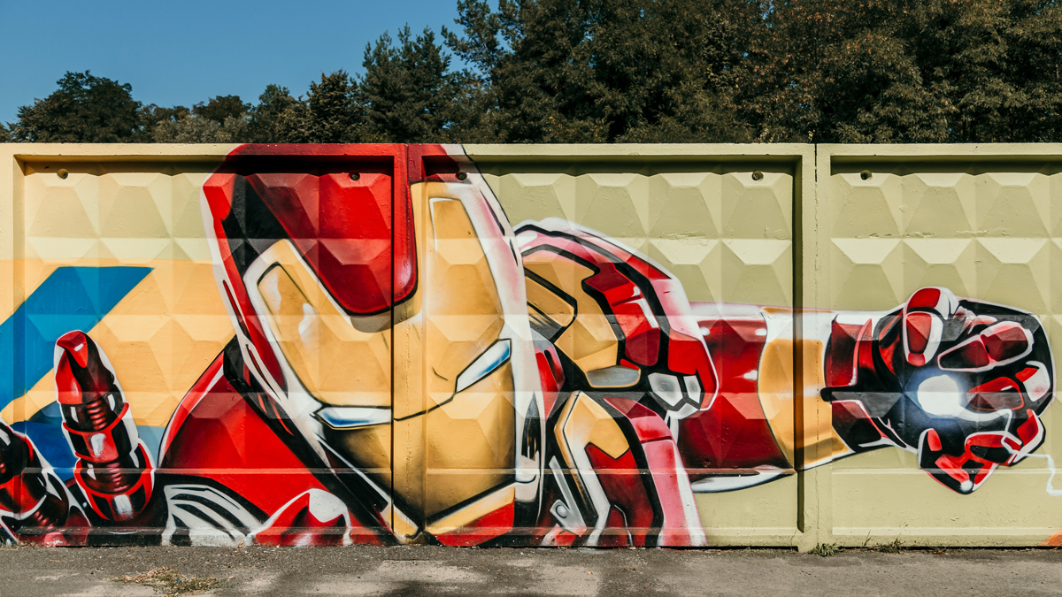 How to Paint a Superhero on Your Wall