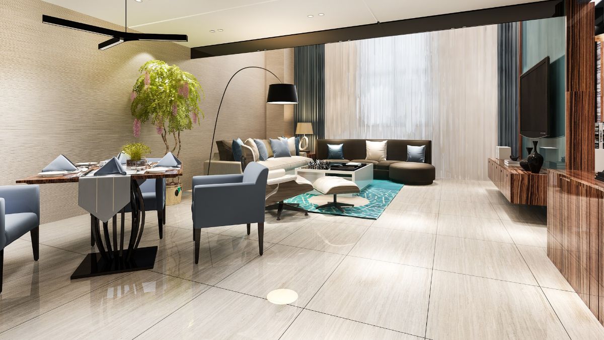 5 Ideas to Design Your Living Space With Porcelain Tile
